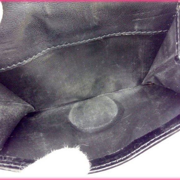 Bally Wallet Purse Folding wallet Black Woman Authentic Used - Picture 4 of 5